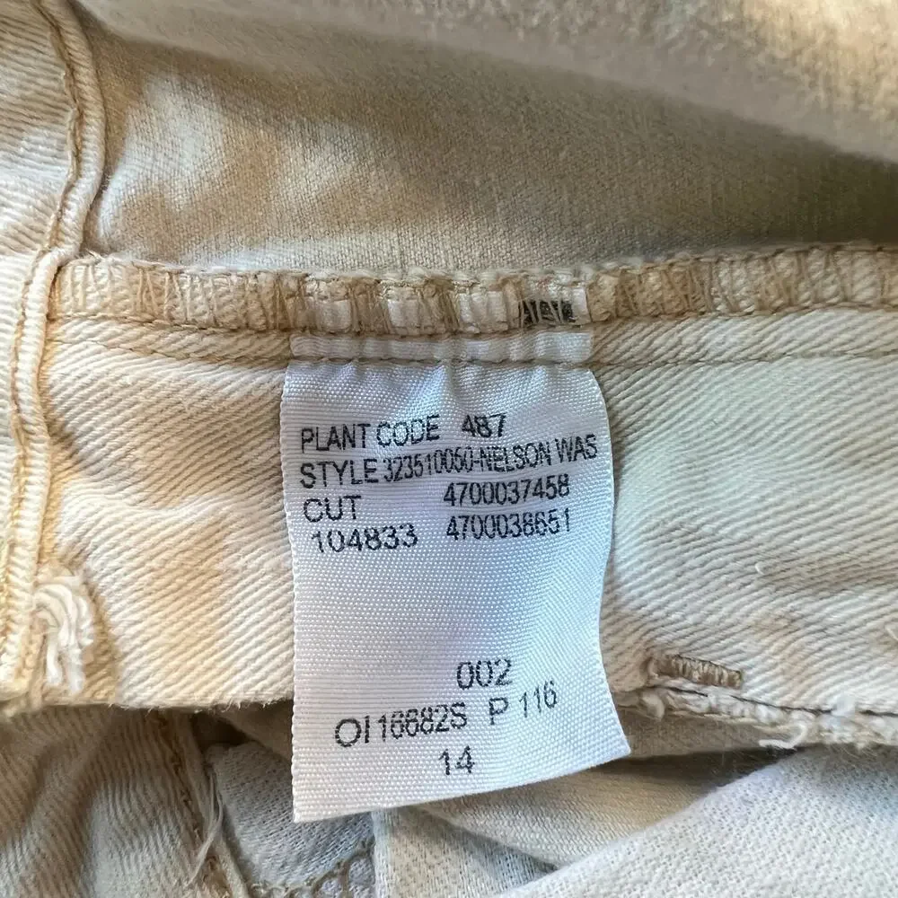 Polo Ralph Lauren off White Jeans Youth size 14 28X28